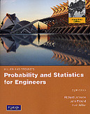 Miller and Freund's Probability and Statistics for Engineers, 8/e (IE-Paperback)-cover