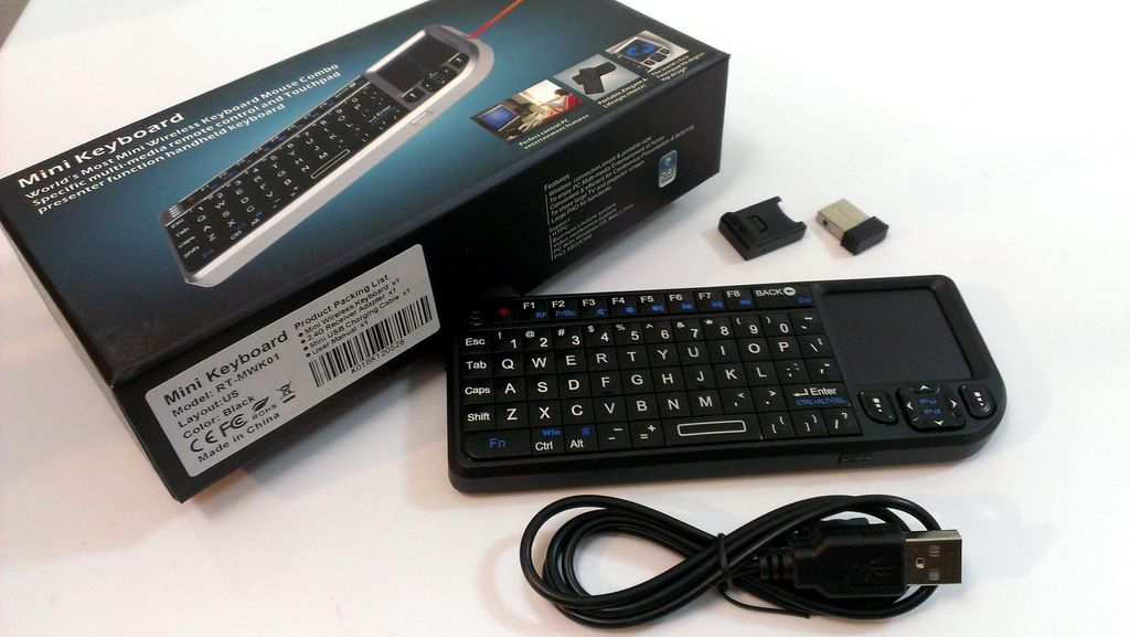 Riitek RT-MWK01 無線掌上鍵鼠 (通過 Raspberry Pi 相容性測試) | 天瓏網路書店